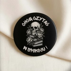 Przypinka - Chcę czytać w spokoju